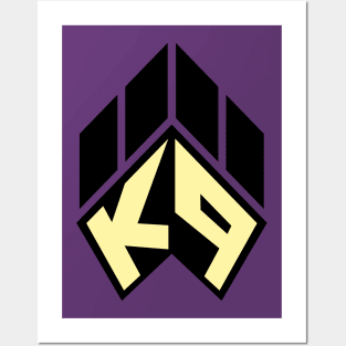 K9 logo Posters and Art